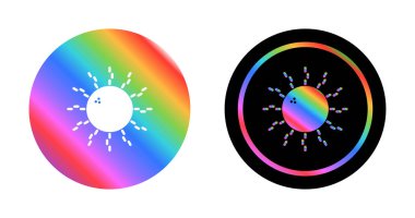 Beyaz arkaplanda izole edilmiş güneş simgeleri dizisi