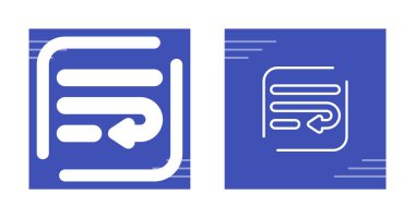 Metin Kaydırma Simgesi Satırı Ana Hattı Ok Yolu Biçimi Sözcük Biçimi Düzenleme Paragraf Web Sitesi Görünüm Vektörü