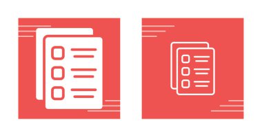 Kırmızı arkaplanda birikmiş belge simgeleri