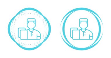 Beyaz arka planda izole edilmiş doktor simgeleri. Tıbbi sembol. Sağlık sigortası işareti. vektör illüstrasyonu