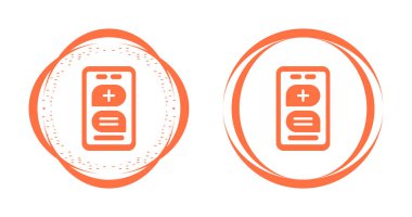 Moda düz tasarımlı cep telefonu lin simgesi. Cep telefonu simgesi. Web ve mobil uygulama için telefon arama simgesi