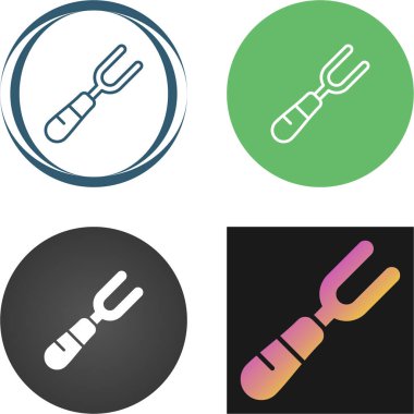 Web sayfasında bahçe araçları için basit grafik simgeleri.