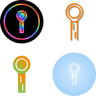 Kablo Lugs web simgeleri vektör illüstrasyonunu ayarla  