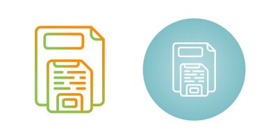 Satır bilgisayar monitörünü metin dosyası ve dizin simgesi ile ayarla. vektör.