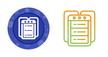 Showing colorful checklist icons