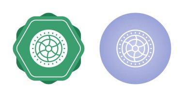 Beyaz arkaplanda soğutma hayranları ikon vektör çizimi tasarımı 