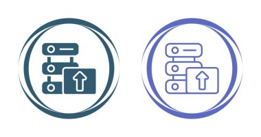 SSH Ev Sahipliği Web simgesi vektör çizimi