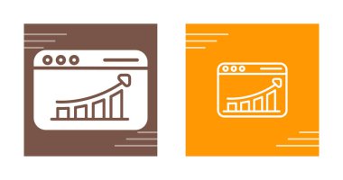 beyaz arkaplanda izole edilmiş çizgi pasta grafiği bilgi simgesi. 