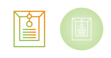 İnternet kullanımı için tasarlanmış bir belgenin renkli simgesi.