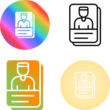 Beyaz arkaplanda siyah çizgi kullanıcı simgesi izole edildi. İş ikonu. kullanıcı profili işareti, simge sembolü. kullanıcı profili sembolü. Simgeleri renklendir. vektör