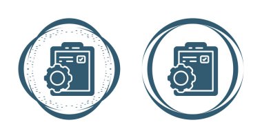 Sistem ayarları ve kontrol listeleri için tam bir simge seti, temiz görünüm için optimize edildi.