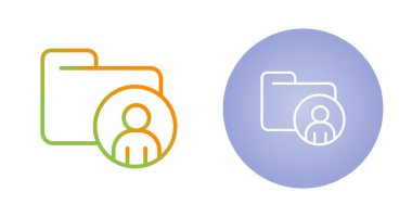 beyaz arkaplanda kilit simgesi olan renk çizgisi dizini. Kapalı klasör işareti ve kilit. Güvenlik, koruma, ağı koruma. Simgeleri renkli olarak ayarla