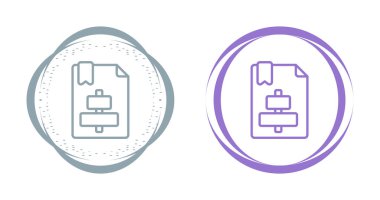 Merkezi Hizala Web simgesi vektör illüstrasyonu