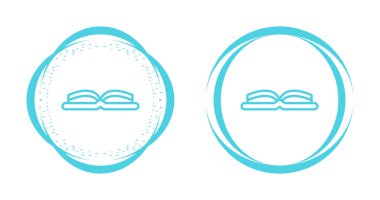 Renkli kitap ikonu, eğitim işareti, eğilim ve öğrenim kavramı. vektör illüstrasyonu