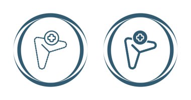 işaretleyici simgeleri ayarlandı, vektör tasarımı