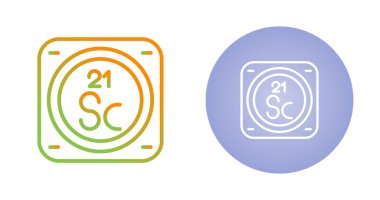 Beyaz arkaplanda kimyasal elementlerin web illüstrasyonu