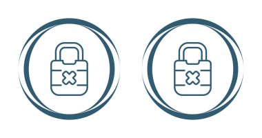 Beyaz Arkaplanda Asma Kilit Taslak Simgesi İzole Edilmiş Vektör ResmiComment 