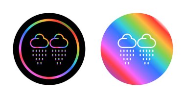 yağmur ikonu vektör illüstrasyon tasarımı