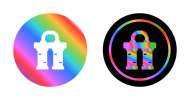 Su filtresi simgeleri ayarlandı, vektör illüstrasyonu