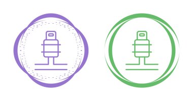 Ethernet Kablo simgeleri ayarlandı, vektör illüstrasyonu 