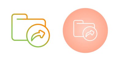 Dairesel ok sembollü dizin simgesi paylaşılıyor