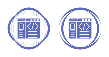 Web sitesi tasarım simgeleri, vektör illüstrasyonu