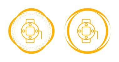 Balık bant simgeleri ayarlandı, vektör illüstrasyonu 