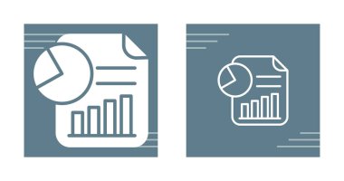 Diyagram grafik simgesi. Finansal tablo. Beyaz arkaplanda iş işareti izole edildi