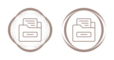 İnternet kullanımı için düzenlenmiş düz belge simgeleri kümesi.