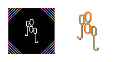 Kulaklık web simgeleri, vektör illüstrasyonu       