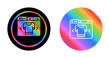 Tişört simgeli bilgisayar dizinleri, güvenlik konsepti, vektör illüstrasyonu   