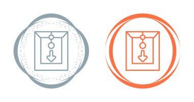 Dosya simgesi vektör illüstrasyon tasarımı indir