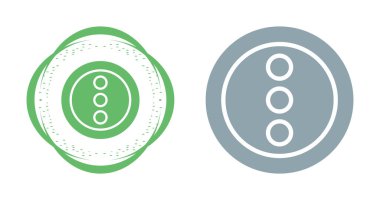 Üç Nokta Menü Simgesi UI Elementi