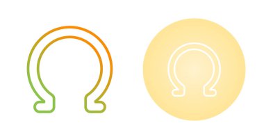 Omega web simgeleri, basit vektör gösterimi