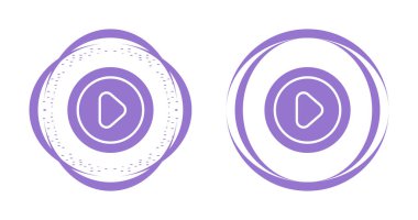 Oynatma düğmeleri vektör çizimi