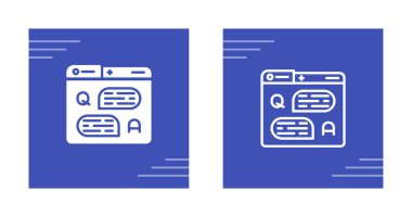 Konuşma baloncukları gösteren iki dijital sohbet penceresi