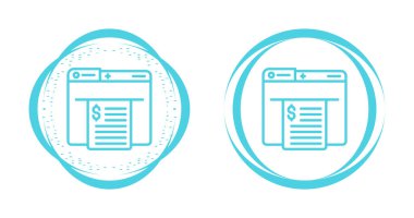 Belgeli bilgisayar dizinleri ve dolar işaretleri simgeleri, güvenlik konsepti, vektör illüstrasyonu   