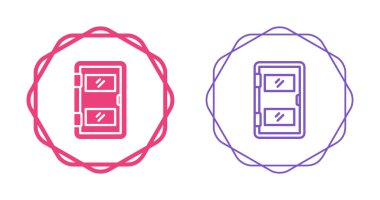 Dekoratif dairesel çerçeveler içinde iki özet defter