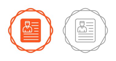 Vektör formunda bir dizi çağdaş belge simgesi.