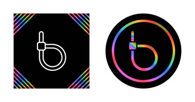 Kablo Kravat Hızlandırma Aracı simgeleri ayarlandı, vektör illüstrasyonu 