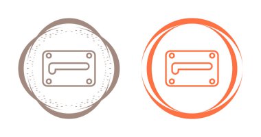 Kapı kolu ağ simgesi çizimi