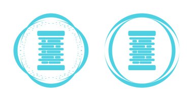 Merkez Hizalama Web simgesi vektör illüstrasyonuName