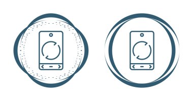  Simge vektör illüstrasyon tasarımını yeniden yükle