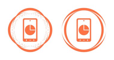 Cep telefonu ikonu vektör illüstrasyonu. Akıllı Telefon Basit İşaret Tasarımı