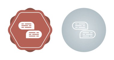 Konuşma baloncukları ayarlandı, vektör illüstrasyonu