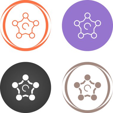 Beyaz arkaplan, vektör illüstrasyonundaki simgeyi ölçekle   