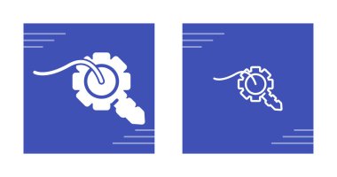 Beyaz arkaplanda izole edilmiş anahtar simgeleri. 