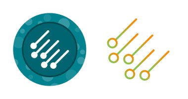 saç tokaları simgesi beyaz arkaplanda izole. 