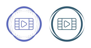 video oynatıcı simgeleri ayarlandı, vektör illüstrasyonu 