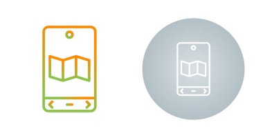 akıllı telefon simgeleri ayarlandı, vektör illüstrasyonu basit tasarım